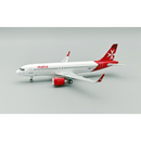 a model airplane on a white background