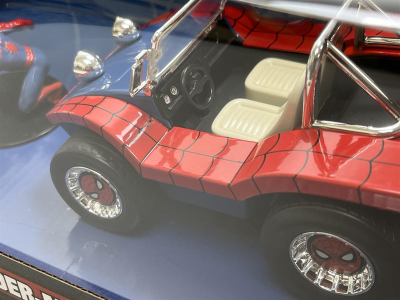 Marvel Spiderman Figure and Buggy 1:24 Scale Jada 33729 253225030