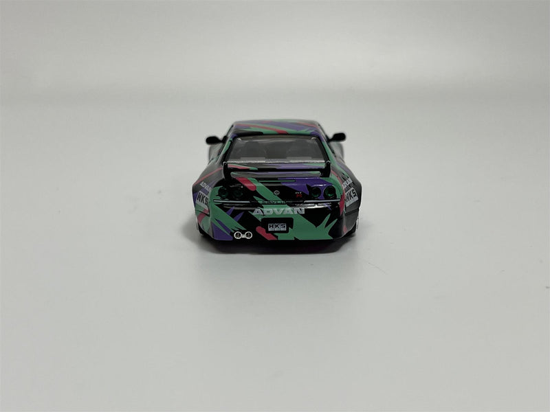 Nissan Skyline GTR R33 HKS V1 1:64 Scale Kaido House Mini GT MGTKHMG129