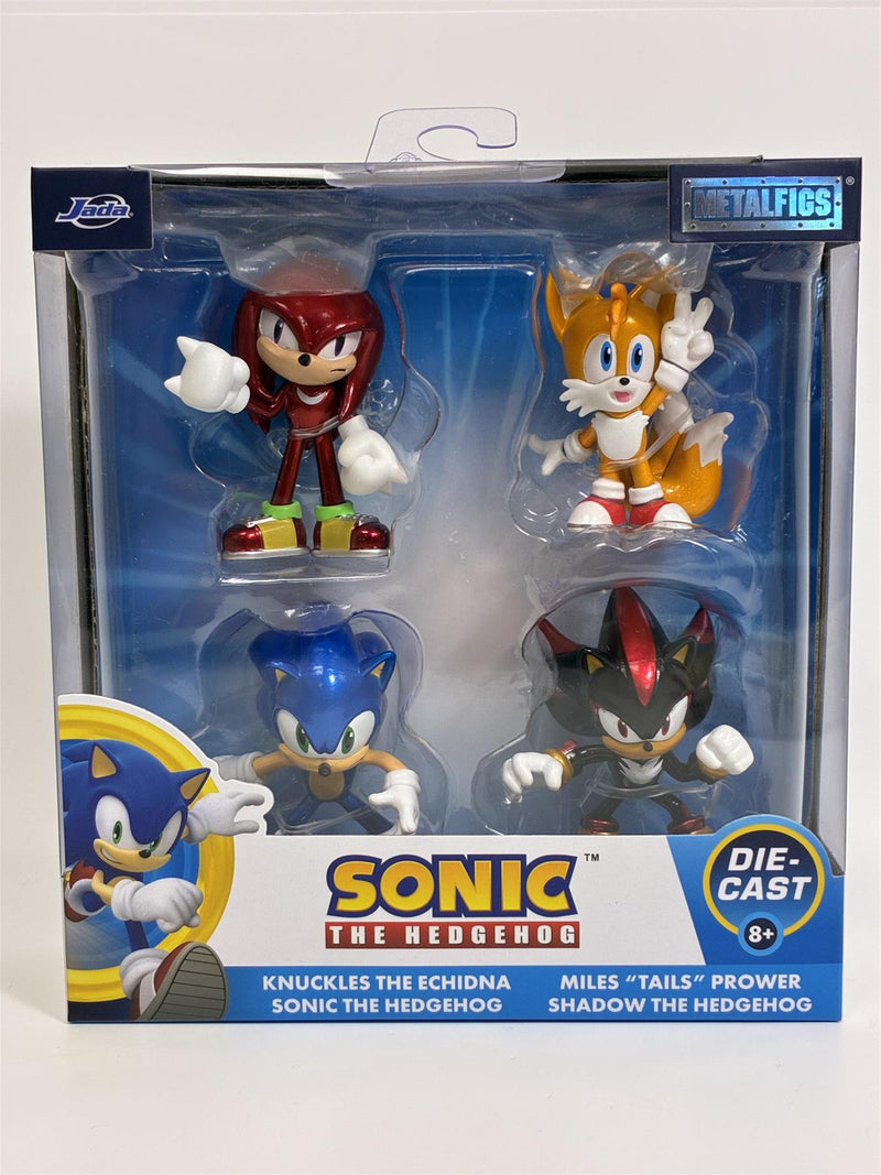 Sonic The Hedgehog 4 Figure Set 2.5 Inches Jada 35605