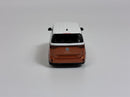 Volkswagen VW ID Buzz Candy White and Energetic Orange LHD 1:64 Mini GT MGT01061L