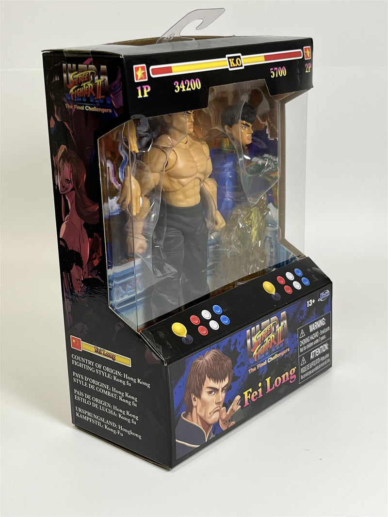 Fei Long Street Fighter II 6 Inch Figure Jada 253252027 34217