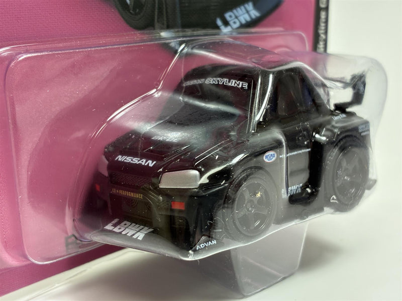 Nissan Skyline GT-R R34 LB-ER34 Silhouette Skyline Black Qube Carz 6cm QZ00401BL