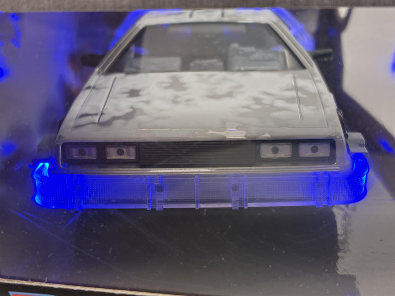 Back To The Future Time Machine Frosted Working Lights 1:24 Jada 36145