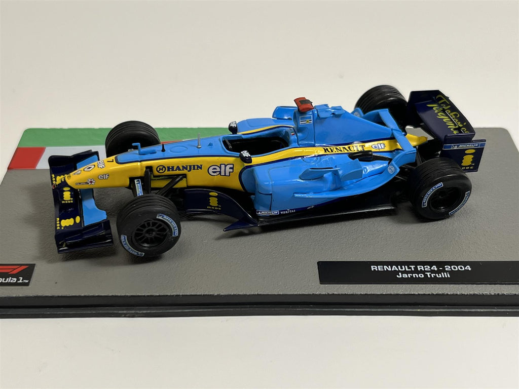 Jarno Trulli Renault R24 2004 F1 Collection 1:43 Scale – Mcslots