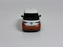 Volkswagen VW ID Buzz Candy White and Energetic Orange LHD 1:64 Mini GT MGT01061L