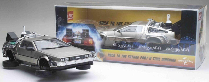 Back To The Future Part II Time Machine 1:18 Scale Sun Star 2710