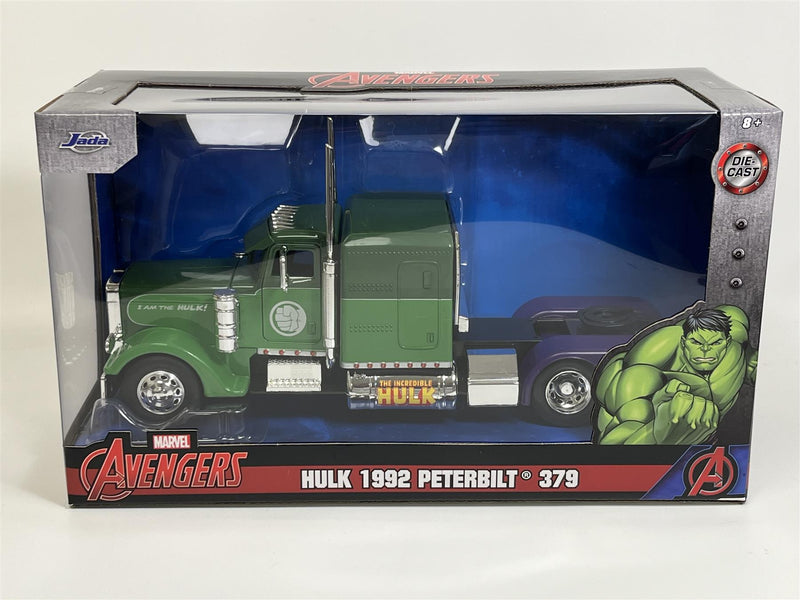 Marvel Avengers Hulk 1992 Peterbilt 379 27 cm Jada 253225020