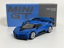 Bugatti Centodieci Blu Bugatti LHD 1:64 Scale Mini GT MGT00586L