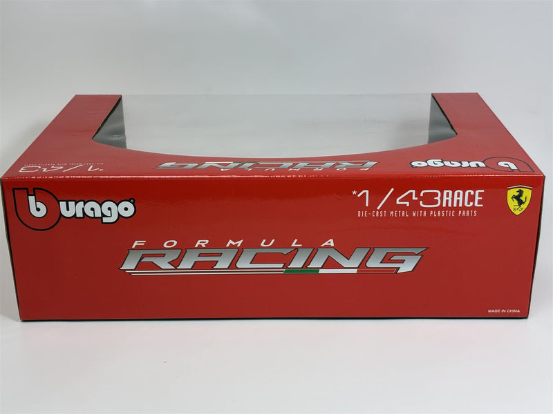 Ferrari Racing F1 4 Car Set Leclerc #16 Sainz #55 1:43 Scale Bburago 36848