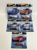 Speed Machines 5 Car Set 1:64 Hot Wheels Real Riders FPY86 977A