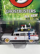 Ghostbusters Ecto 1 1959 Cadillac White Lightning 1:64 Scale Johnny Lightning JLSS006