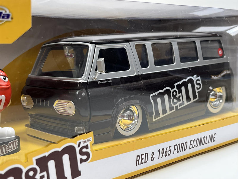 M&M's Red Figure and 1965 Ford Econoline 1:24 Scale Jada 32027 253255065