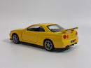 Nissan GT R34 V Spec II RHD Yellow 1:36 Scale Tayumo 36115217