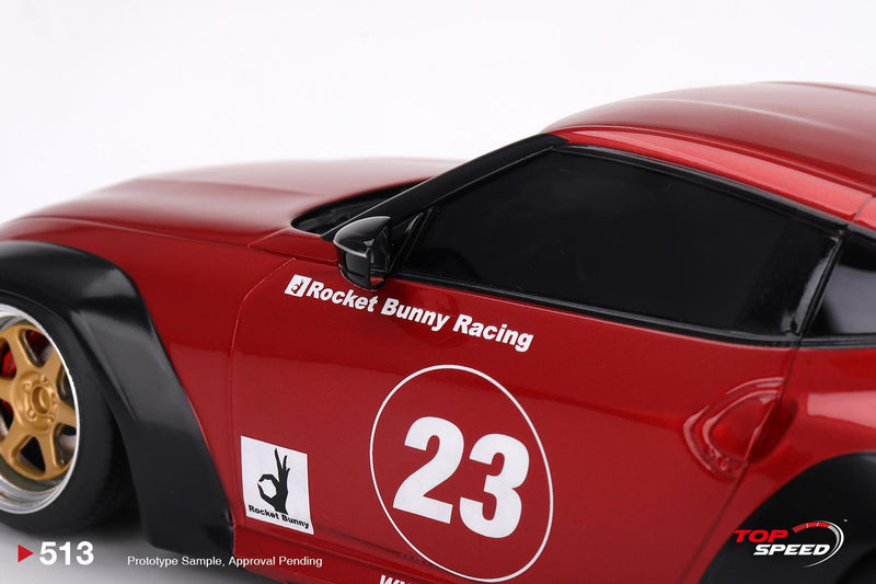 Nissan Z RZ34 Pandem Passion Red 1:18 Scale TSM TS0513