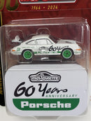 Porsche Carerra White 1:64 Scale Majorette 60 Years Anniversary Edition 212054102