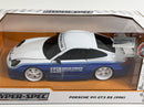 Porsche 911 GT3 RS 996 Hyperspec Blue White 2006 1:24 Scale Jada 35492