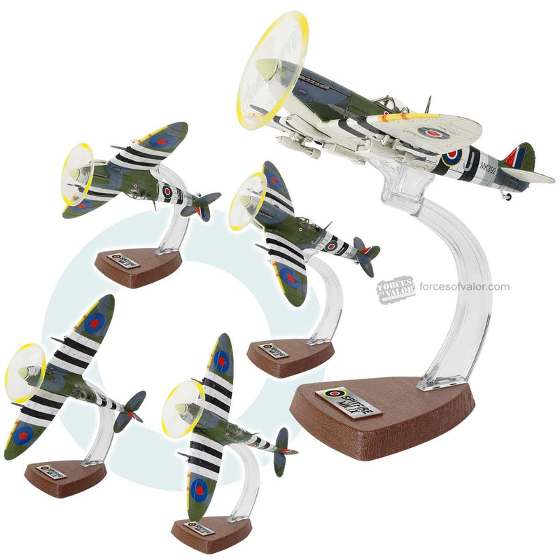 Supermarine Spitfire MK.IX RAF Normandy 1944 1:72 Scale Forces of Valor  812005C