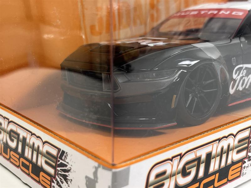 Ford Mustang Dark Horse 2024 Black Big Time Muscle 1:24 Scale Jada 35418