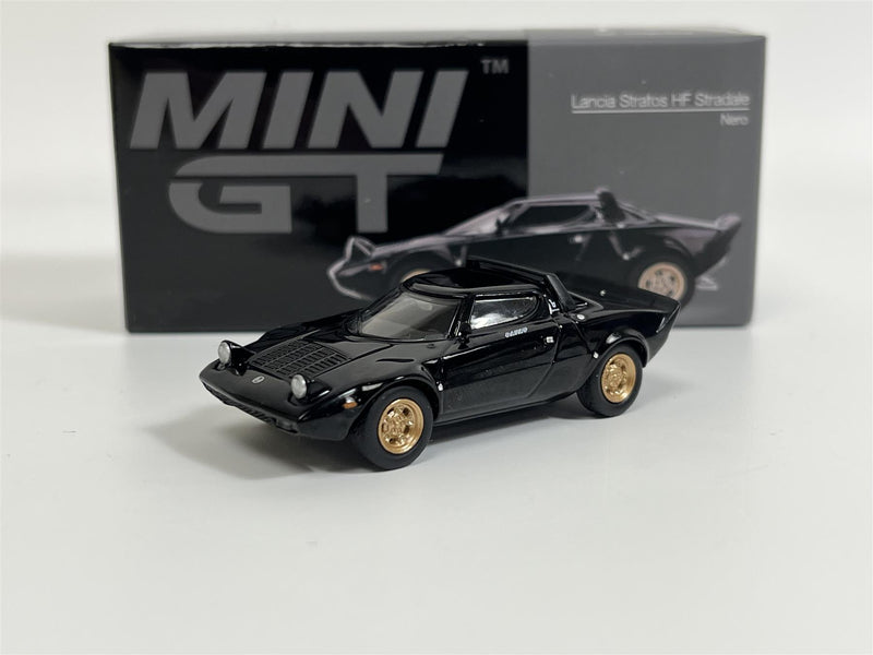 Lancia Stratos HF Stradale Nero LHD 1:64 Mini GT MGT00846L
