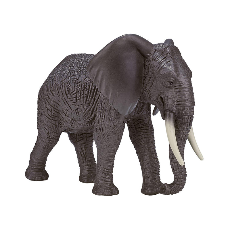 African Elephant Wildlife Toy Figure 10 cm Height Approx Mojo Fun 387189