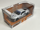 2024 Ford Mustang Dark Horse White Bigtime Muscle 1:24 Scale Jada 35279