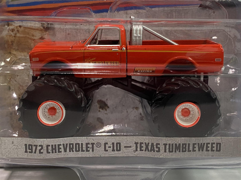 1972 Chevrolet C-10 Texas Tumbleweed King of Crunch 1:64 Scale Greenlight 49070B