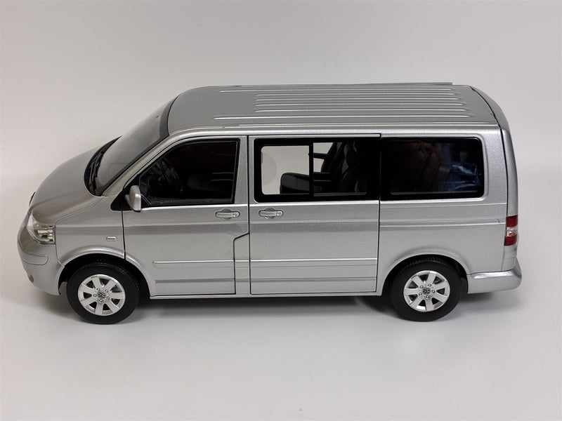 VW Volkswagen Multivan 2003 Silver 1:18 Scale Norev 188601
