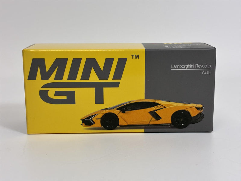 Lamborghini Revuelto Giallo RHD 1:64 Scale Mini GT MGT00886R