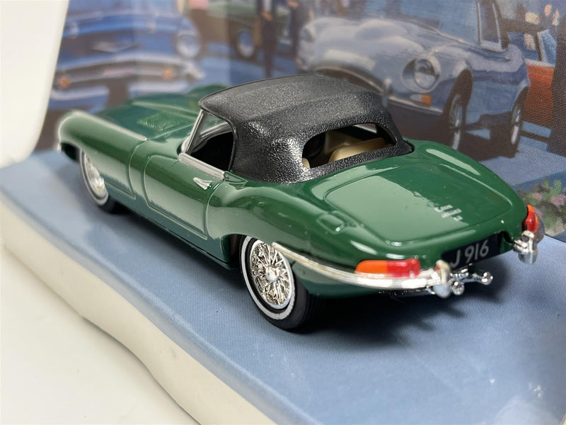 Jaguar E Type MK 1.5 1968 Green Dinky Matchbox DY1D S2