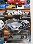 Fast & Furious Set of 10 Cars 1:64 Scale Hot Wheels HNR88 979C