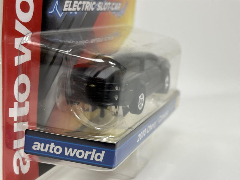 2010 Chevy Camaro Black HO Scale Slot Car X Traction Auto World SC373-5