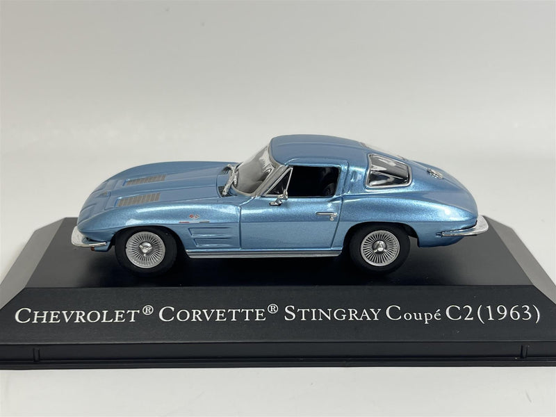Chevrolet Corvette Stingray Coupe C2 1963 Blue 1:43 American Car Collection MAG PPG2