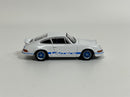 Porsche 911 Carrera RS 2.7 Grand Prix White With Blue Livery 1:64 Mini GT MGT00715L