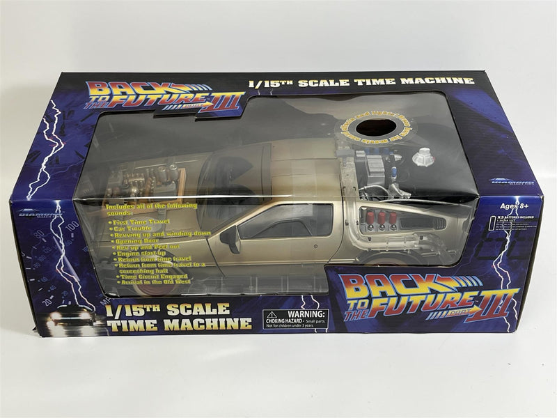 Back To The Future Part III Time Machine Wheels and Tyres 1:15 Scale Diamond Select 21013