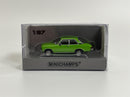 Opel Ascona 1970 Light Green 1:87 Scale Minichamps 870040002