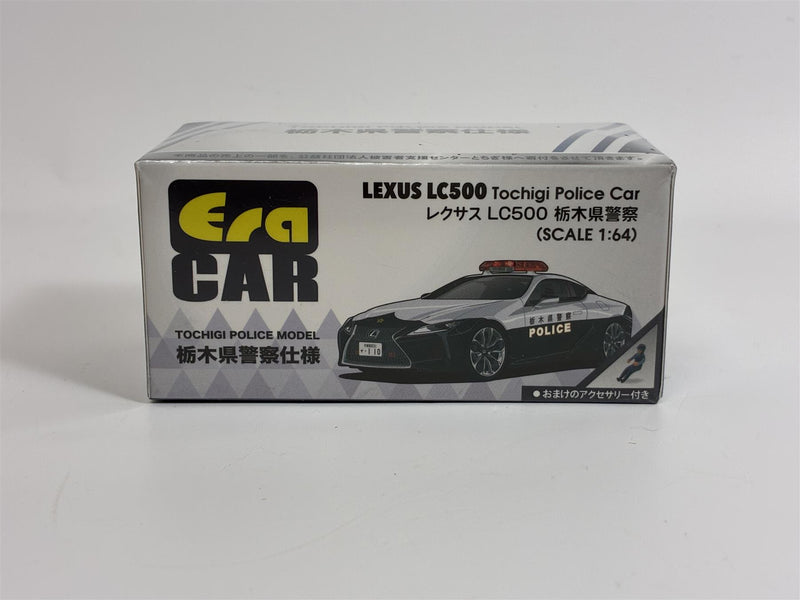 Lexus LC500 Tochigi Police Car 1:64 Scale Era Car LS22LCSP110