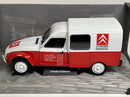 Citroen Acadiane Citroen Assistance 1984 Red White 1:18 Solido 1800407