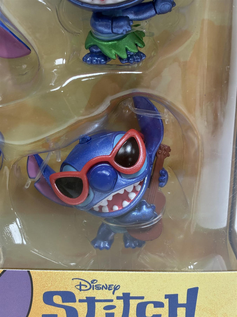 Disney Stitch 4 Figure Set 2.5 Inches Jada 36205