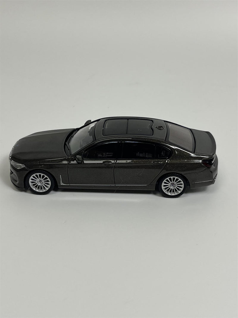 BMW Alpina B7 xDrive Dravit Grey Metallic RHD 1:64 Scale Mini GT MGT00619R