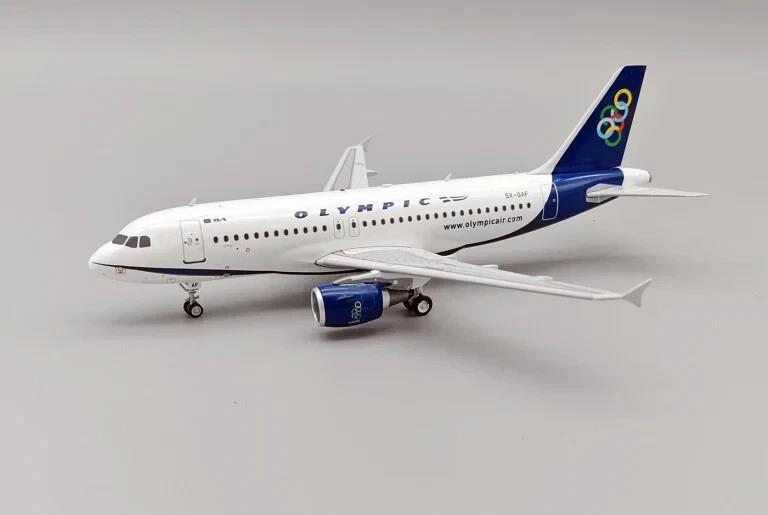 Olympic Airbus A319-112 SX-OAF With Stand 1:200 Inflight200 IF319OA0824