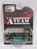 The A Team B.A's GMC Vandura 1983 Chase Dirty Version 1:64 Scale Greenlight 44865F