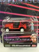 The Terminator 1983 Jeep CJ-7 Renegade and Sarah Connor Figure 1:64 Greenlight 51211