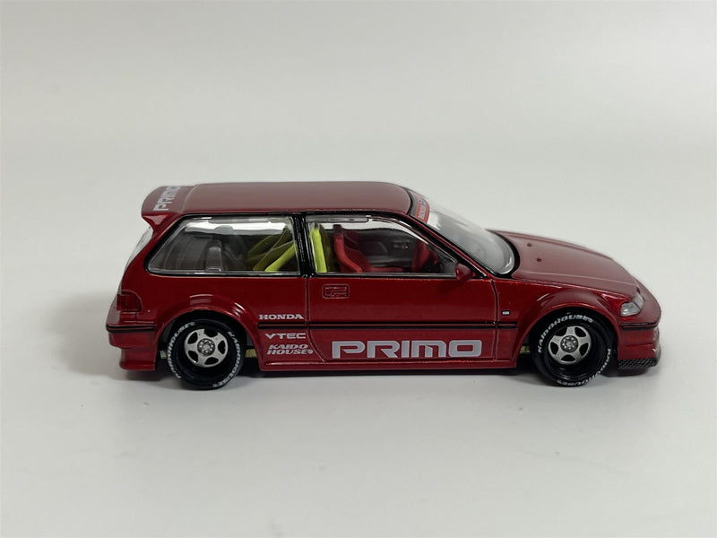 Honda Civic EF Kaido Works V2 1:64 Mini GT KHMG156