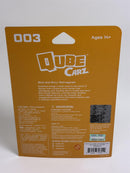 a yellow packaging with white text