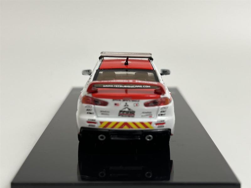 Mitsubishi Lancer Evolution X Pikes Peak Safety Car 1:64 Scale Tarmac Works