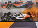 McLaren Formula 1 Set of 7 Cars with Display Stand 1:43 Scale Bburago 38169