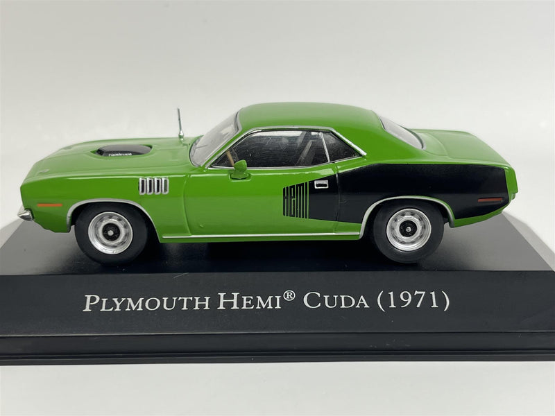 Plymouth Hemi Cuda 1971 Green 1:43 American Car Collection MAG PP06