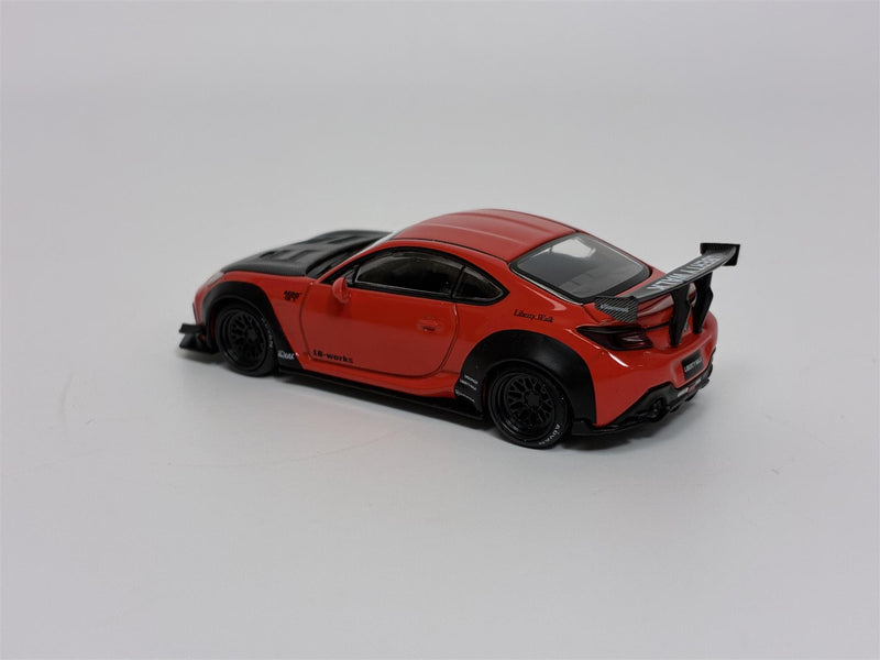 Toyota GR86 LB Nation Red RHD 1:64 Scale Mini GT MGT00885R