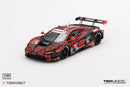 a black and red toy car